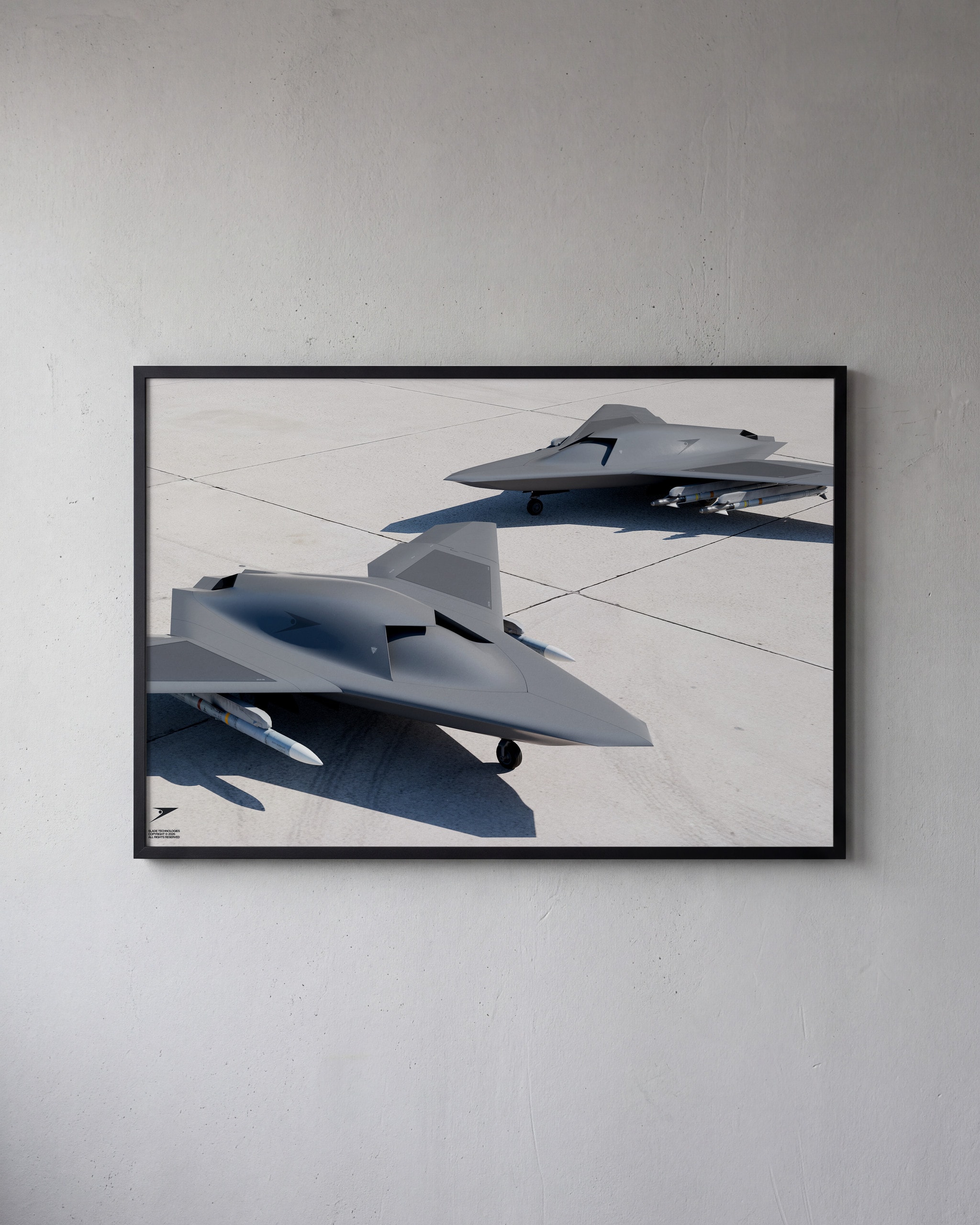 Specter II Print, framed